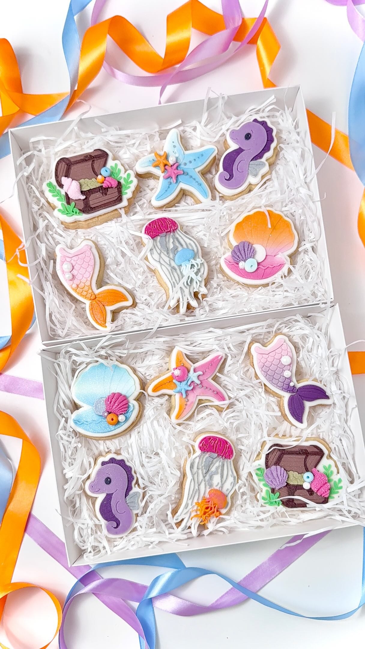 Sea creature cookie set